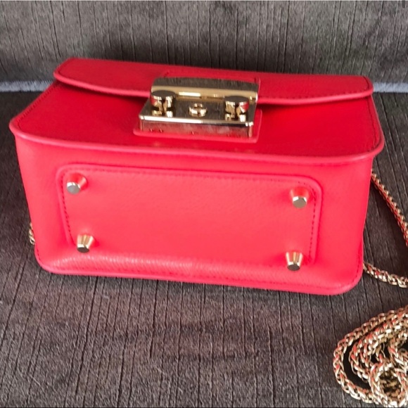 EXCELLENT CONDITIONS! Furla Metropolis Pink Salmon bag ✨ - Picture 2 of 6